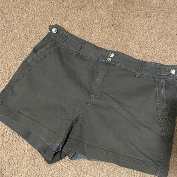 BKE Pants - BKE Women's Gray/Green Jean Shorts